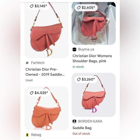 Christian Dior Saddle Bag rose pink - Picture 17 of 17